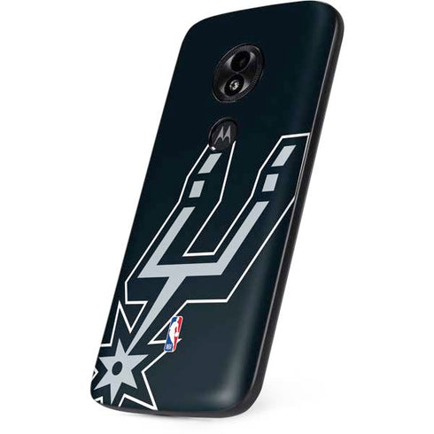 NBA San Antonio Spurs Large Logo Moto E5 Play Skin